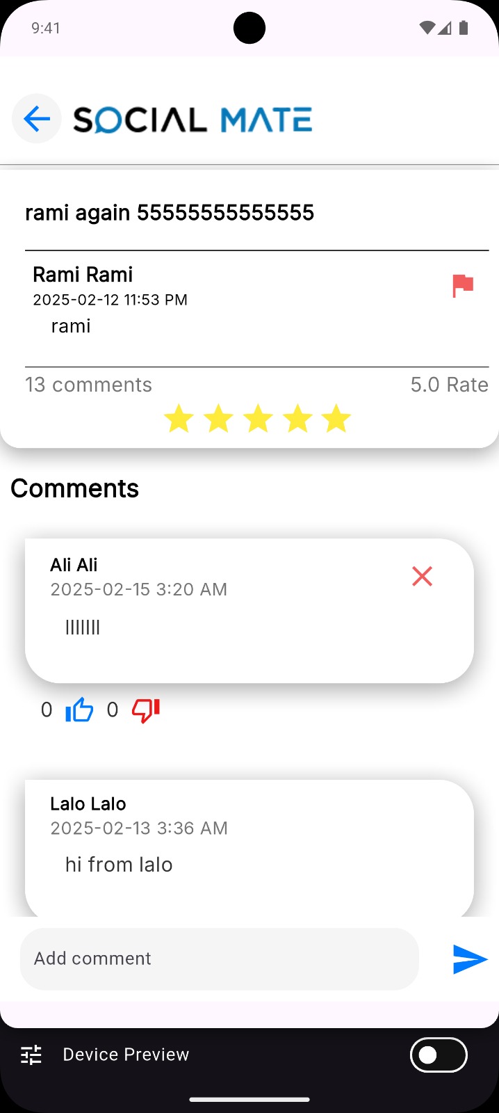 Social Mate Screenshot 1